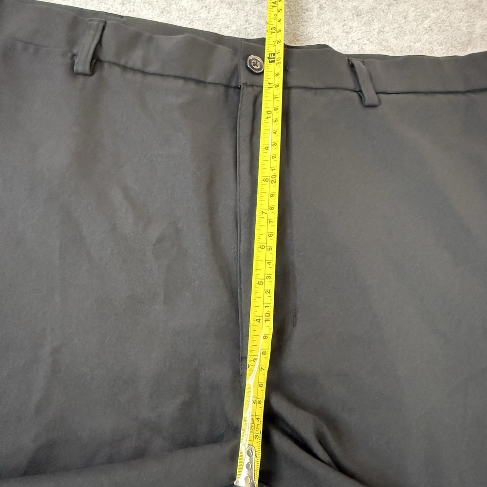Ben Hogan Performance Golf Shorts Mens 42 Black Flat Front Performance Chino - Picture 4 of 9